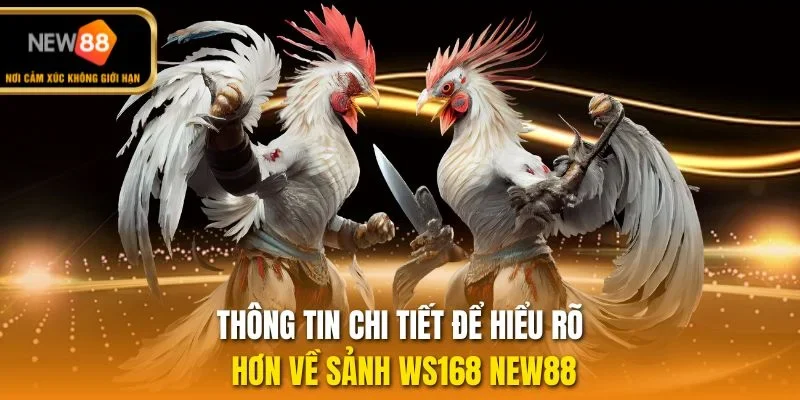Thông tin chi tiết để hiểu rõ hơn về sảnh WS168 NEW88